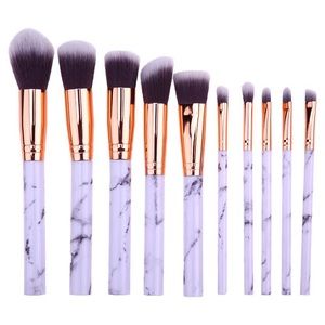 Marble Makeup Brushes